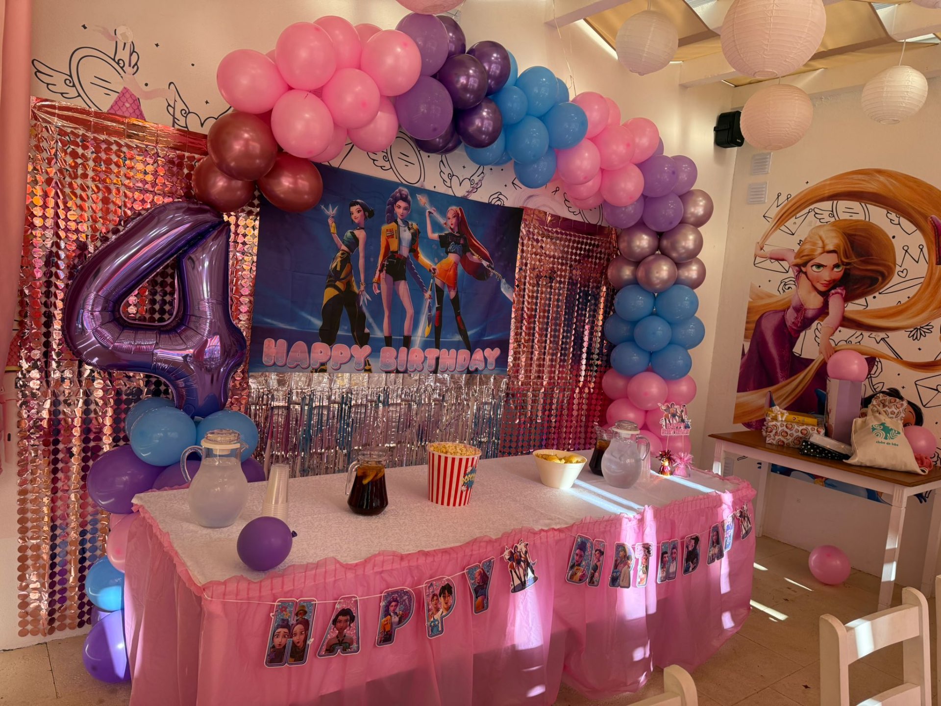 K-pop themed birthday party at Smile Park
